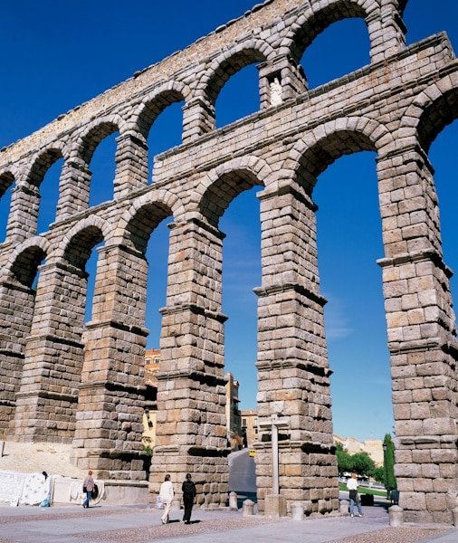 The aqueduct of Segovia